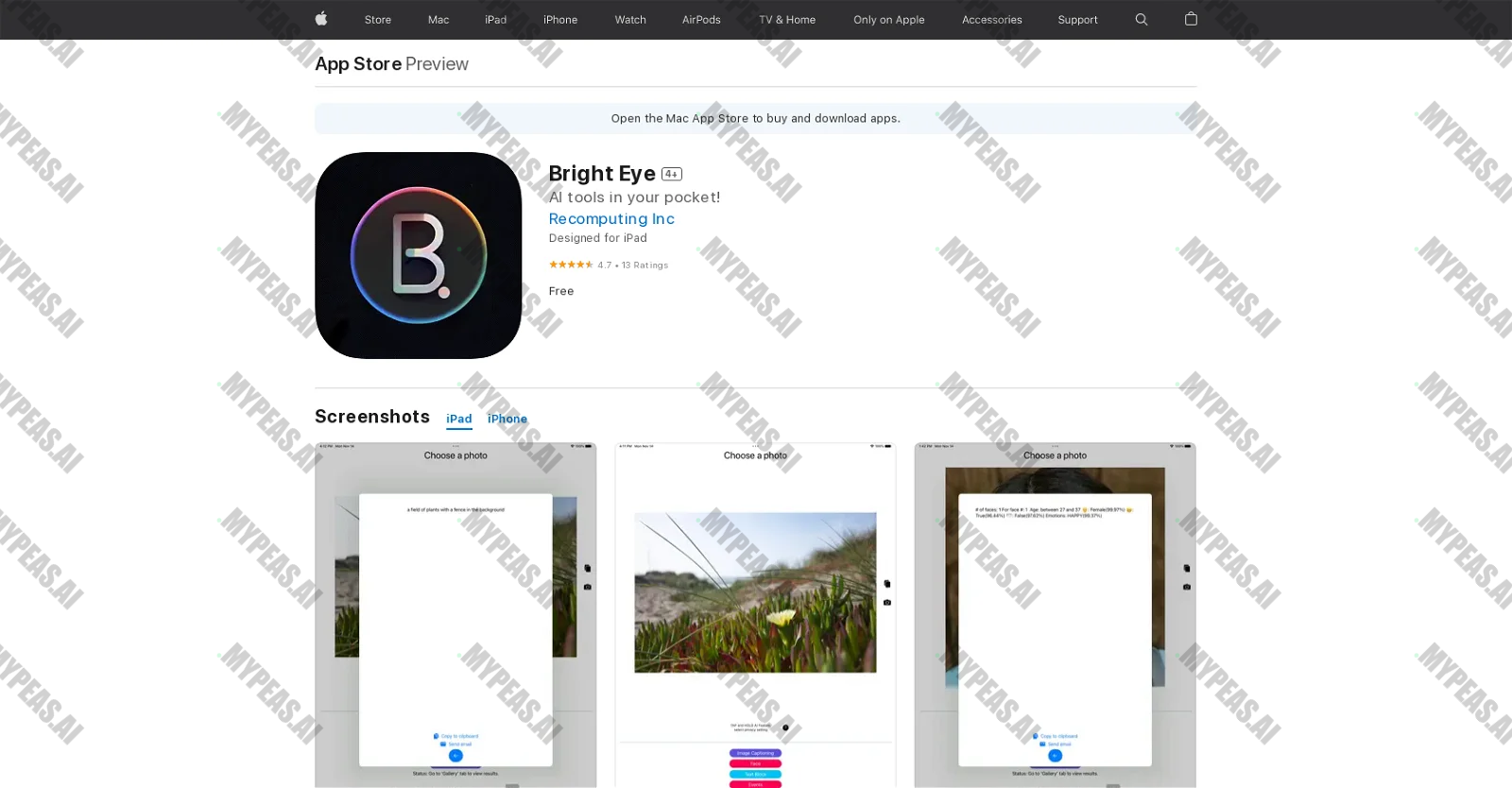 Bright Eye screenshot