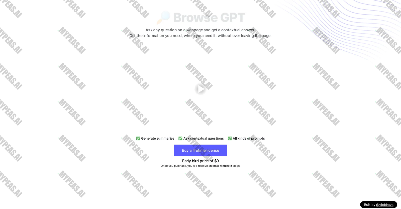 Browse GPT screenshot