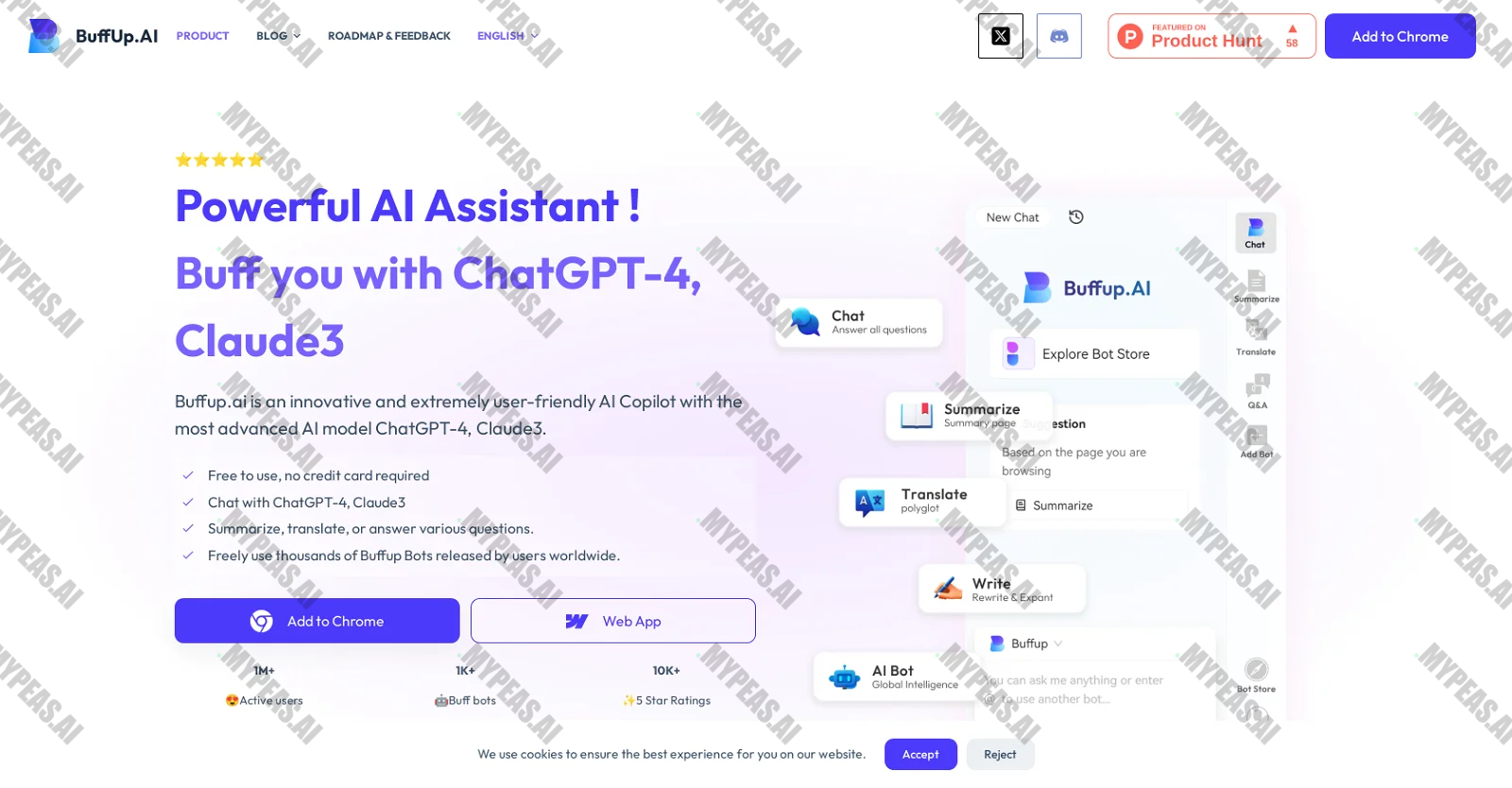 BuffUp screenshot
