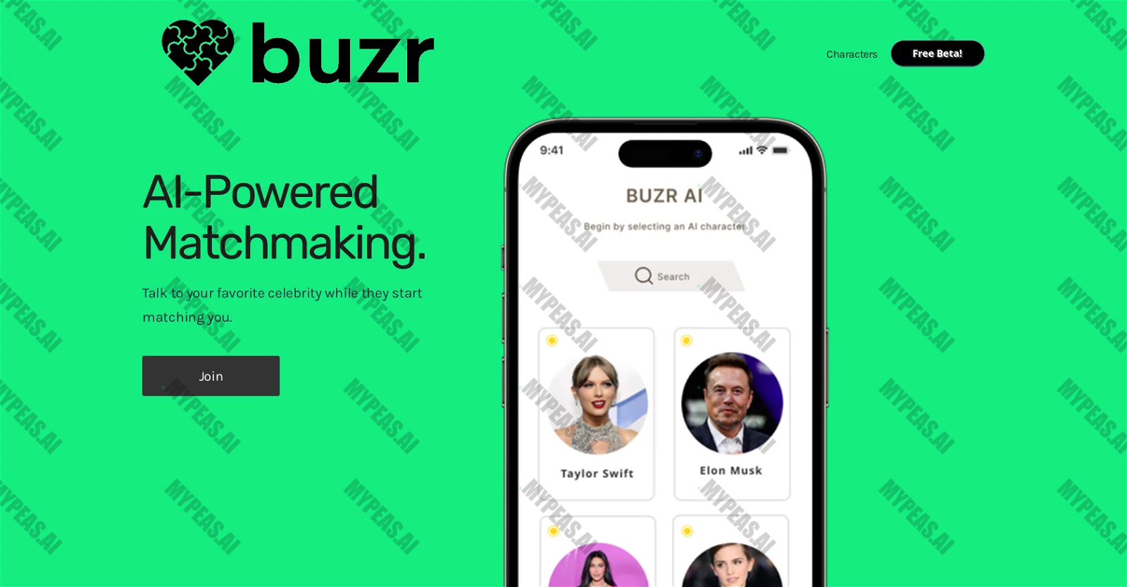 Buzr screenshot