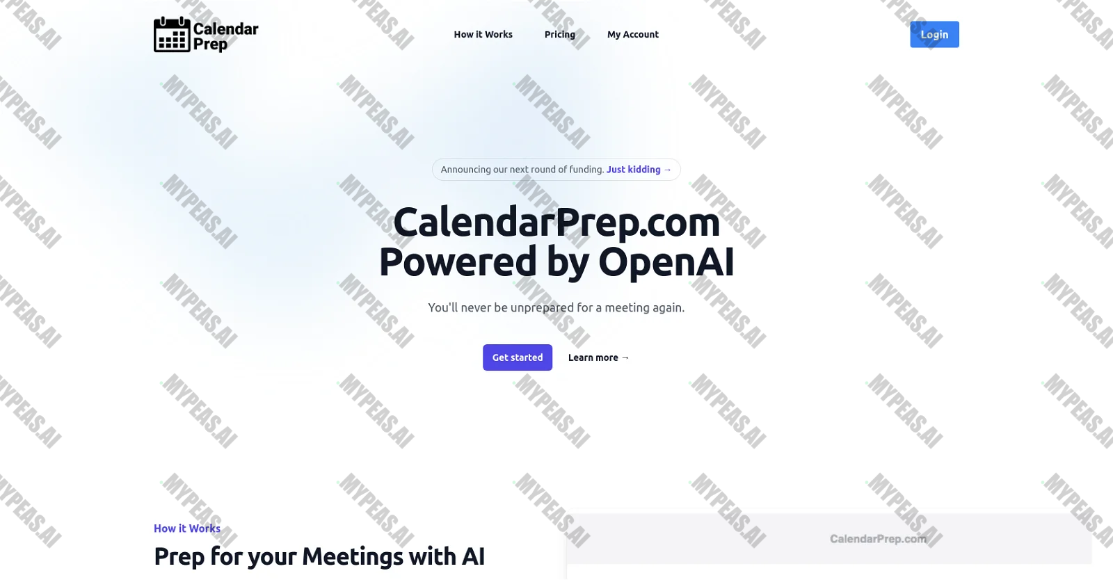 CalendarPrep screenshot