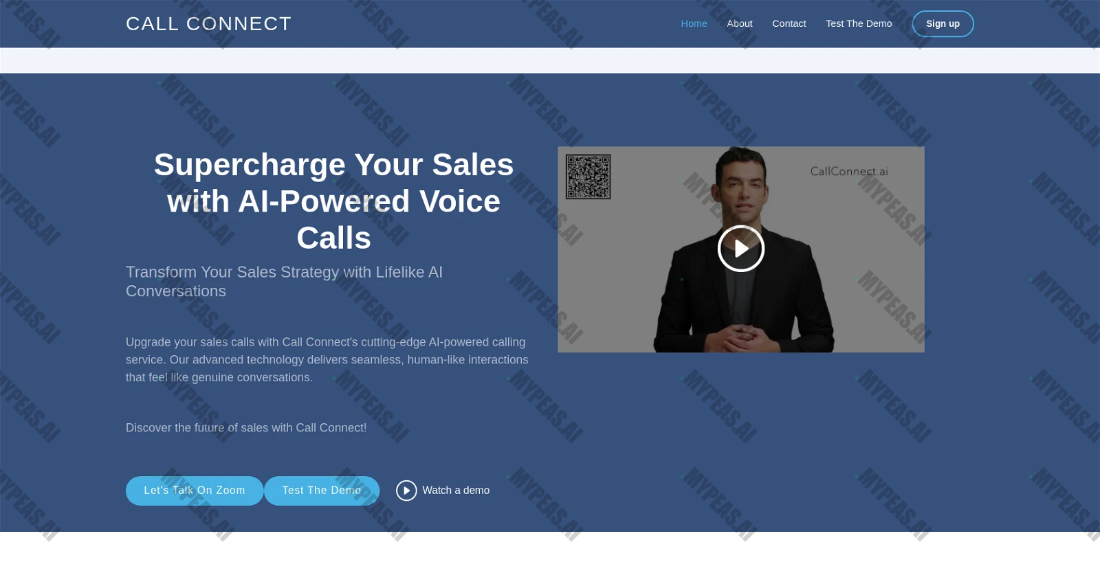 Callconnect screenshot
