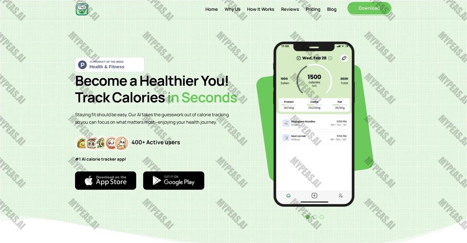 Calorieasy screenshot