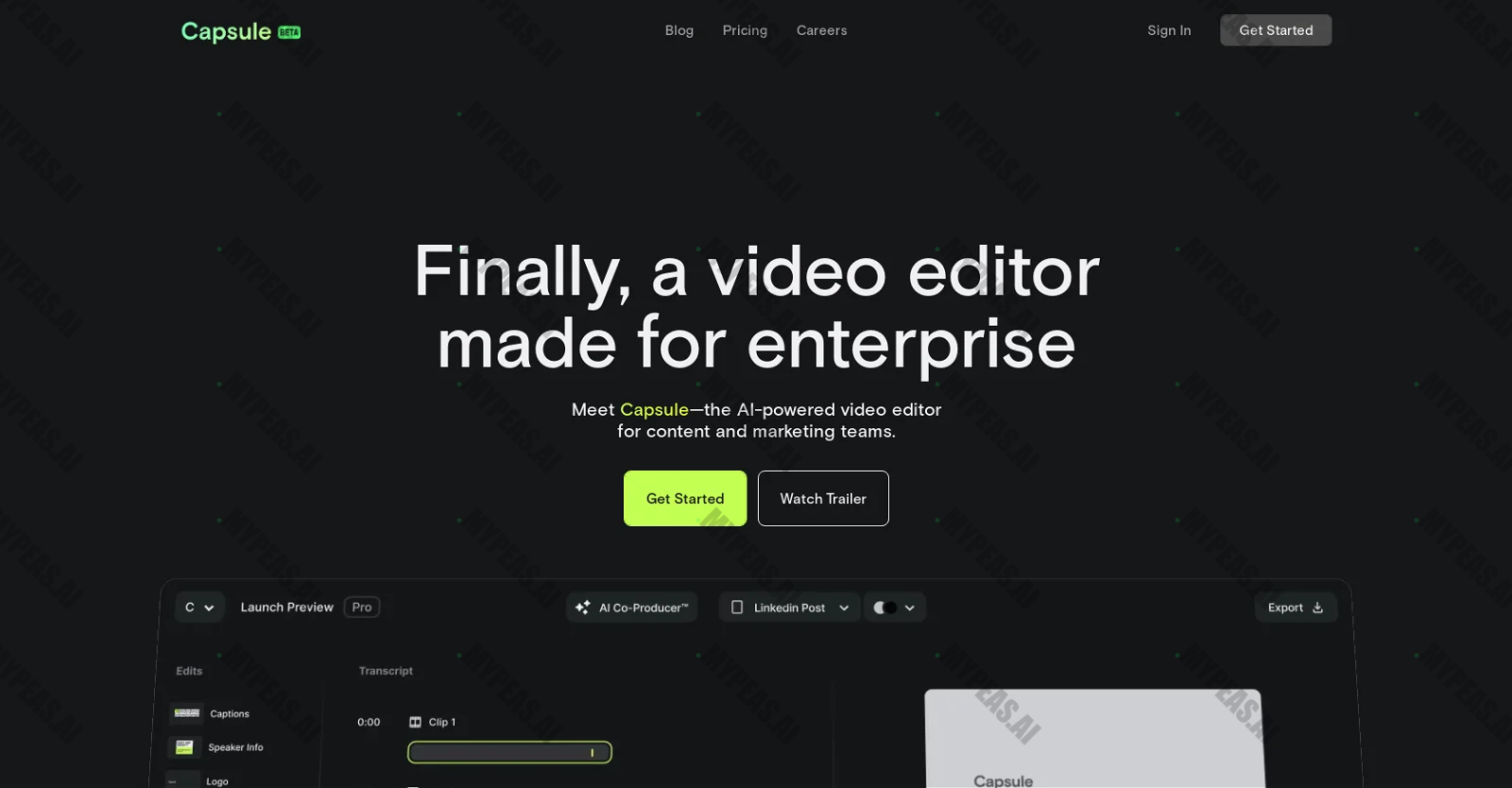 Capsule screenshot