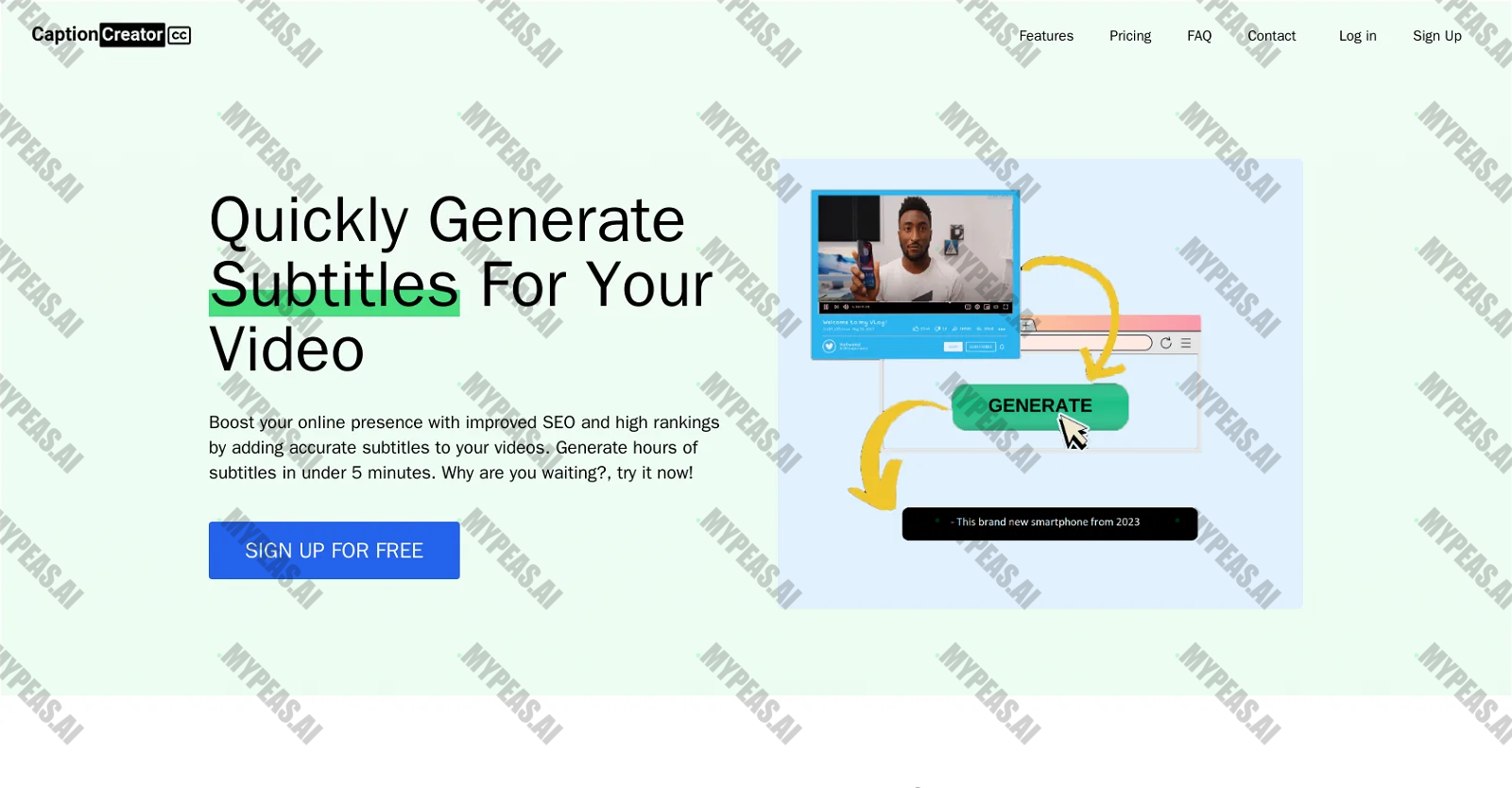 CaptionCreator screenshot