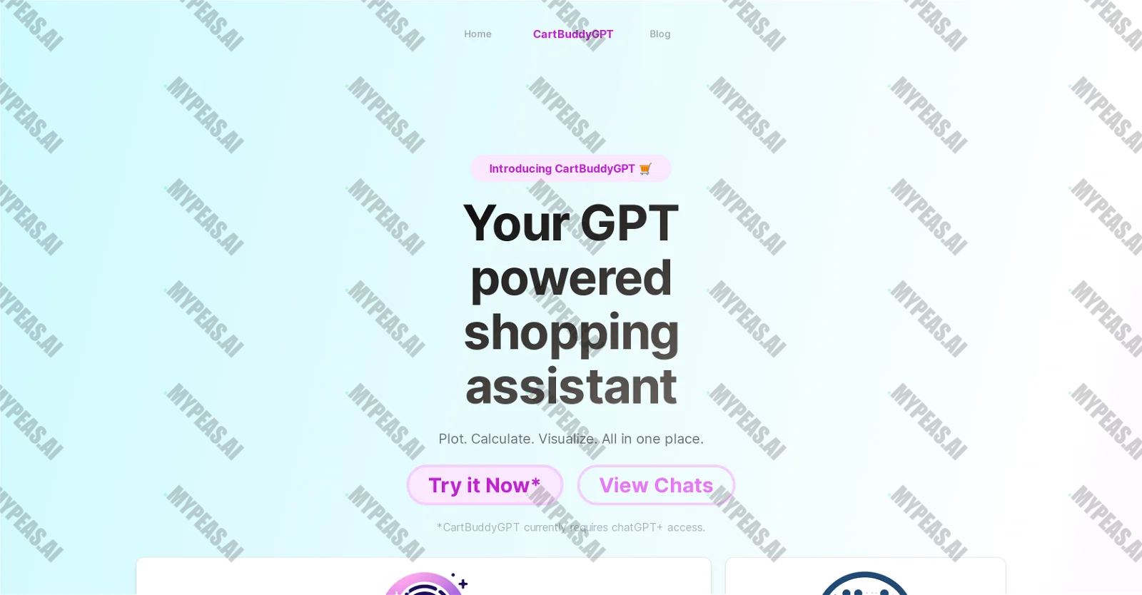 CartBuddyGPT screenshot