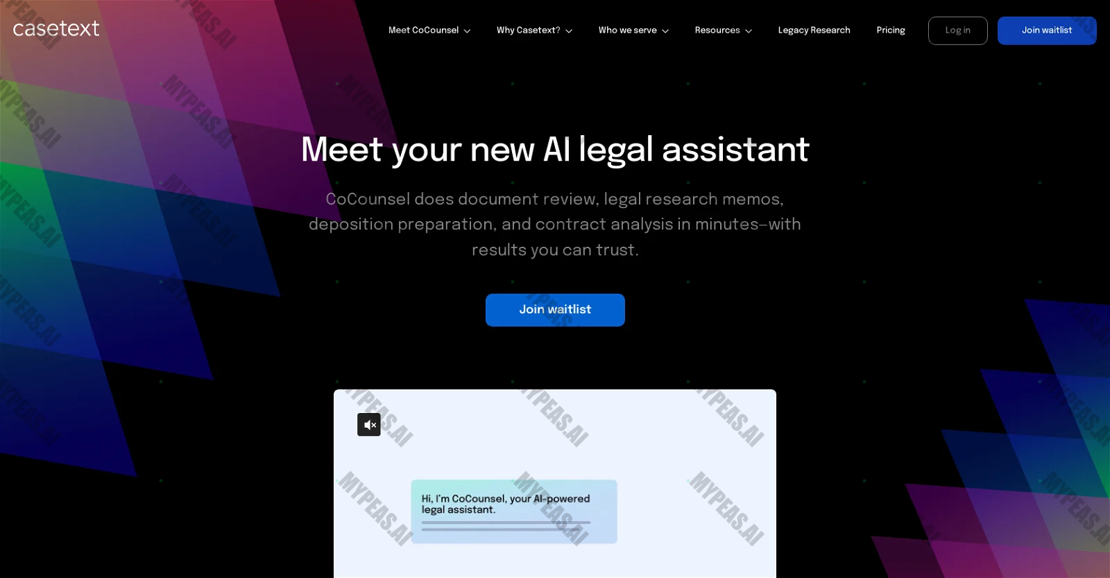 Casetext screenshot