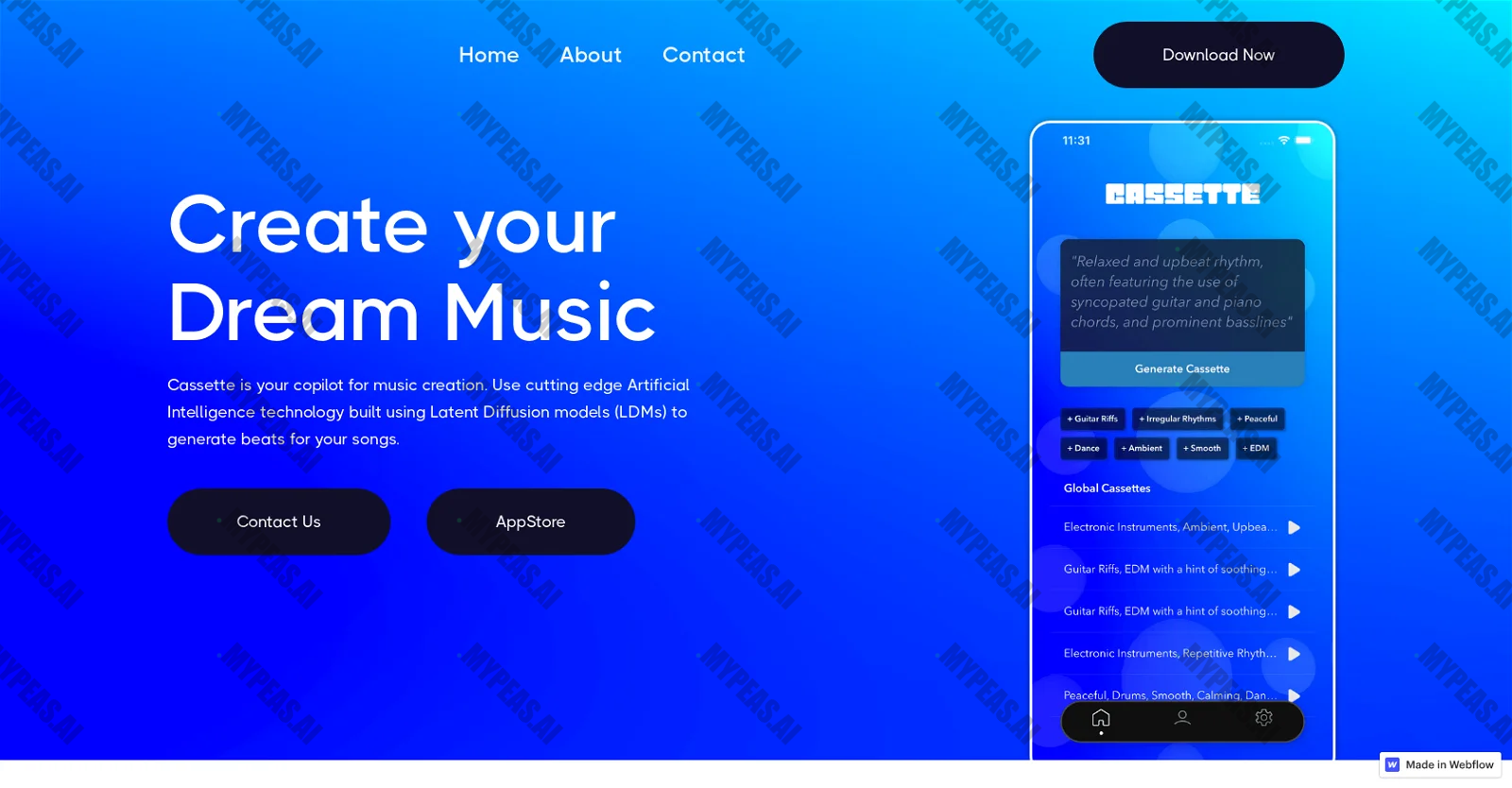 CassetteAI screenshot