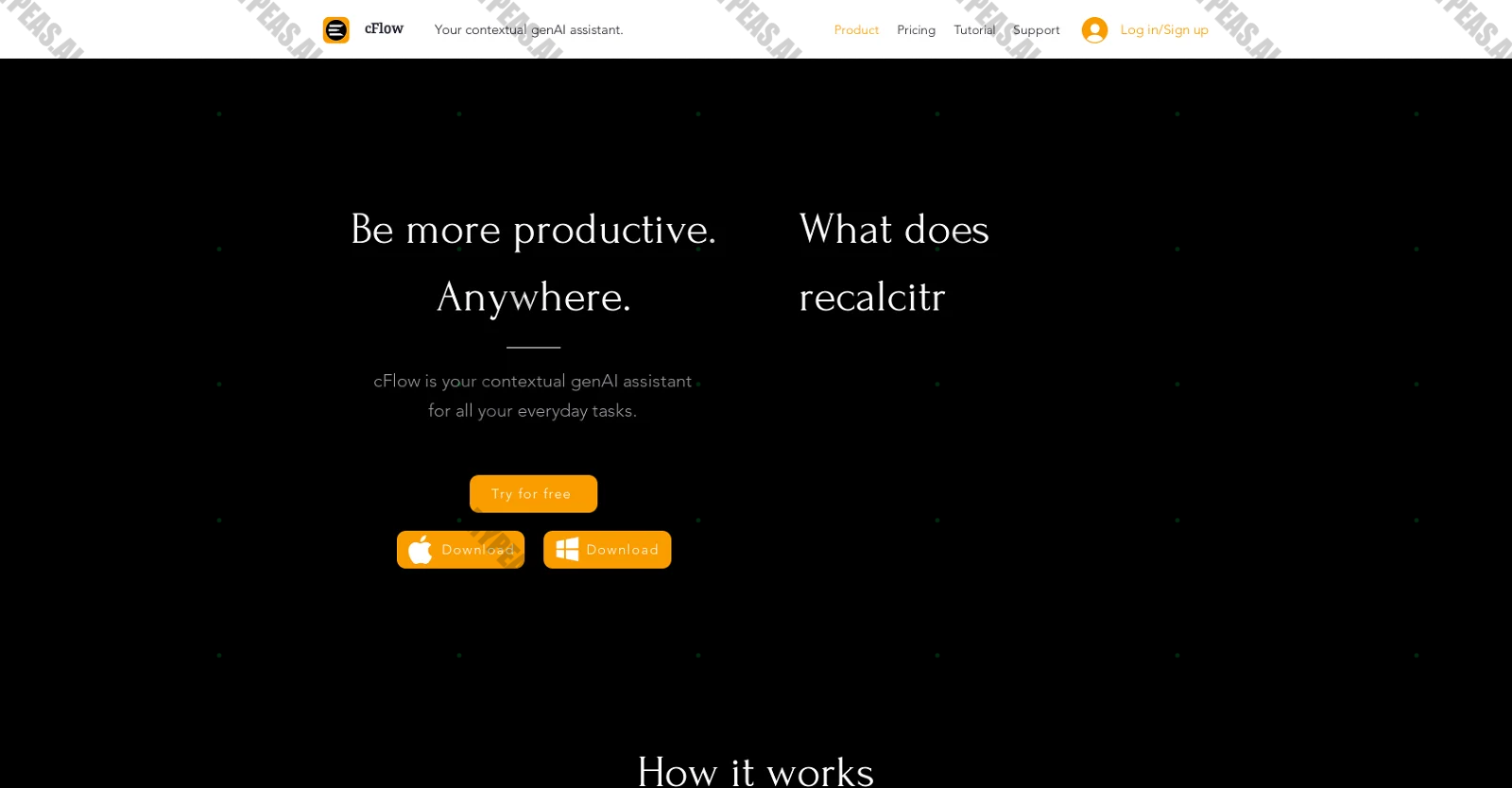 cFlow screenshot