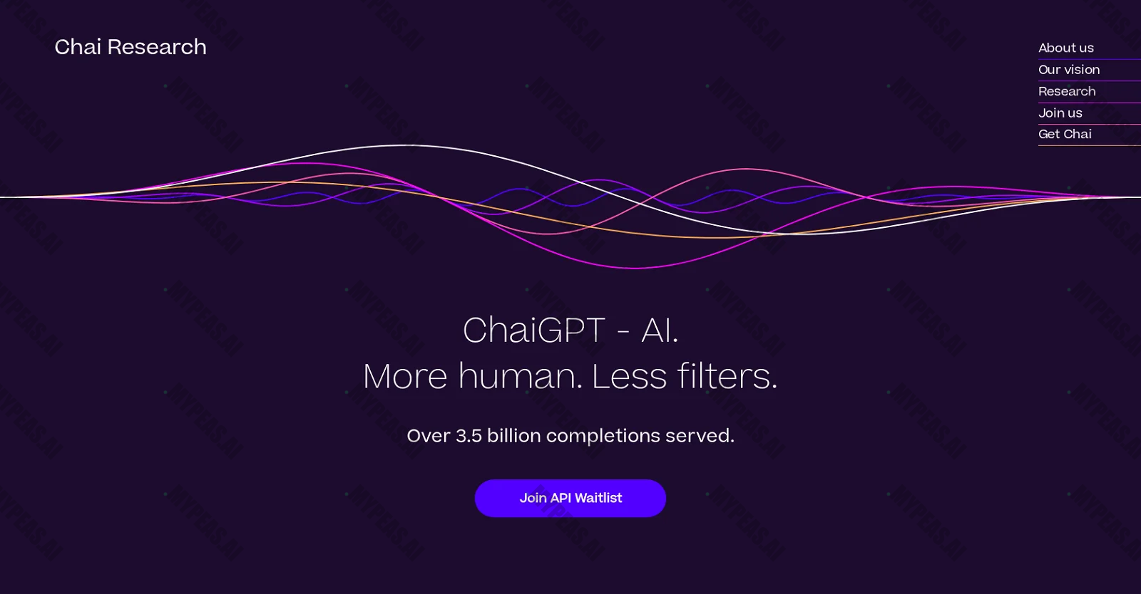 ChaiGPT screenshot