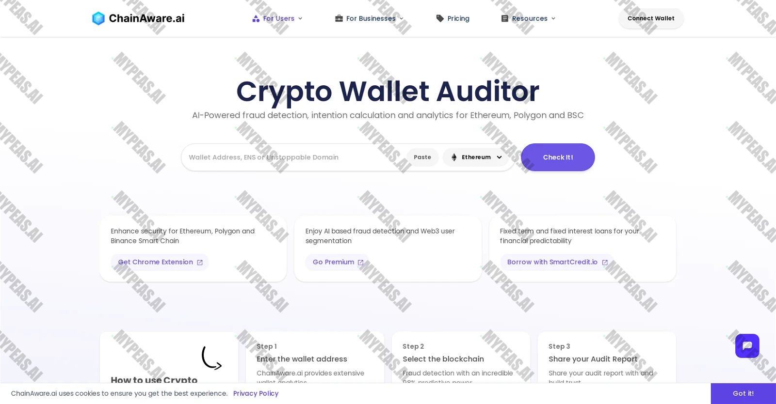 Chainaware screenshot