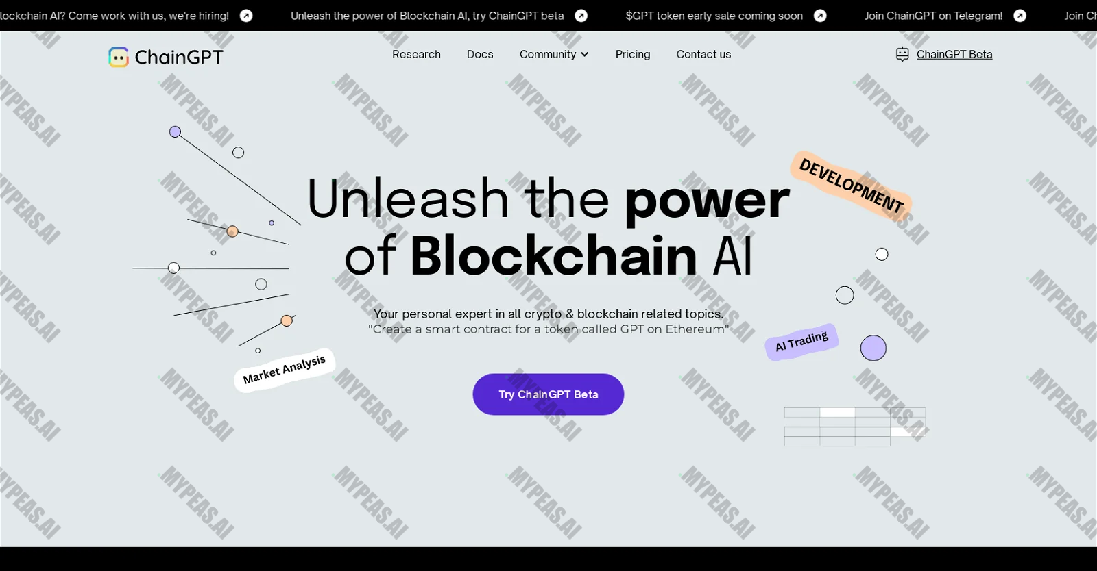 ChainGPT screenshot