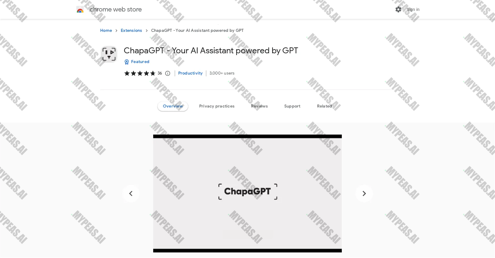 ChapaGPT screenshot