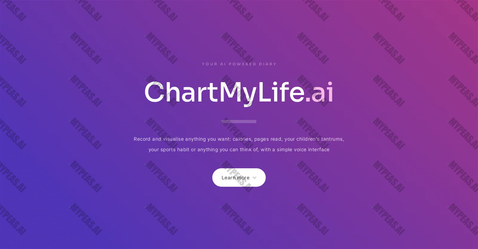 Chart My Life screenshot