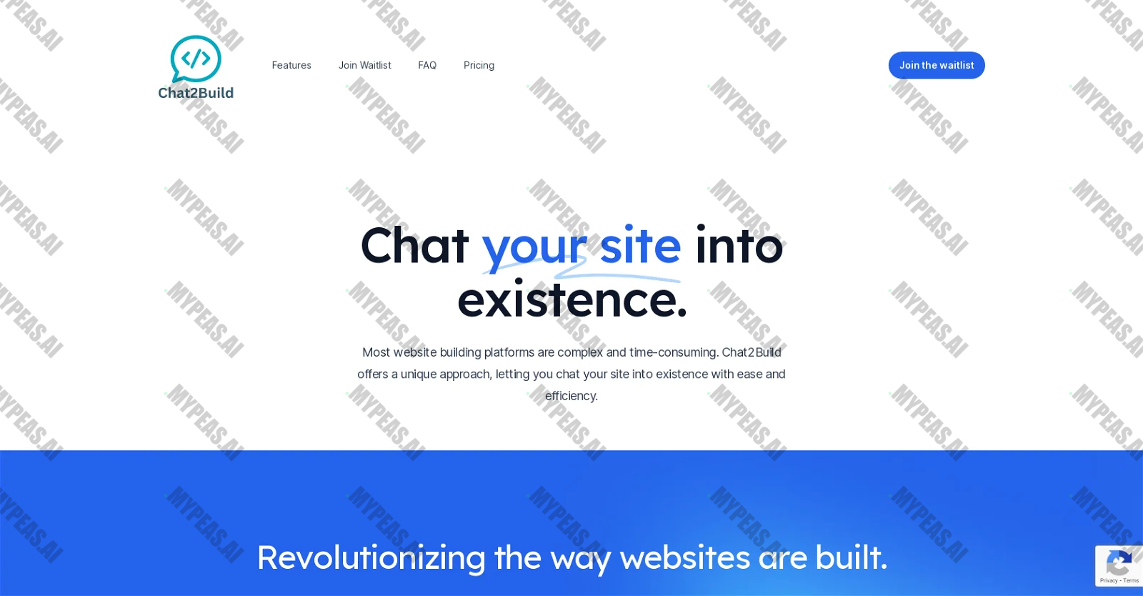 Chat2Build screenshot
