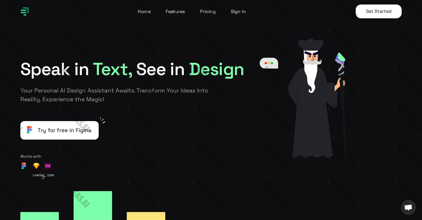Chat2Design screenshot