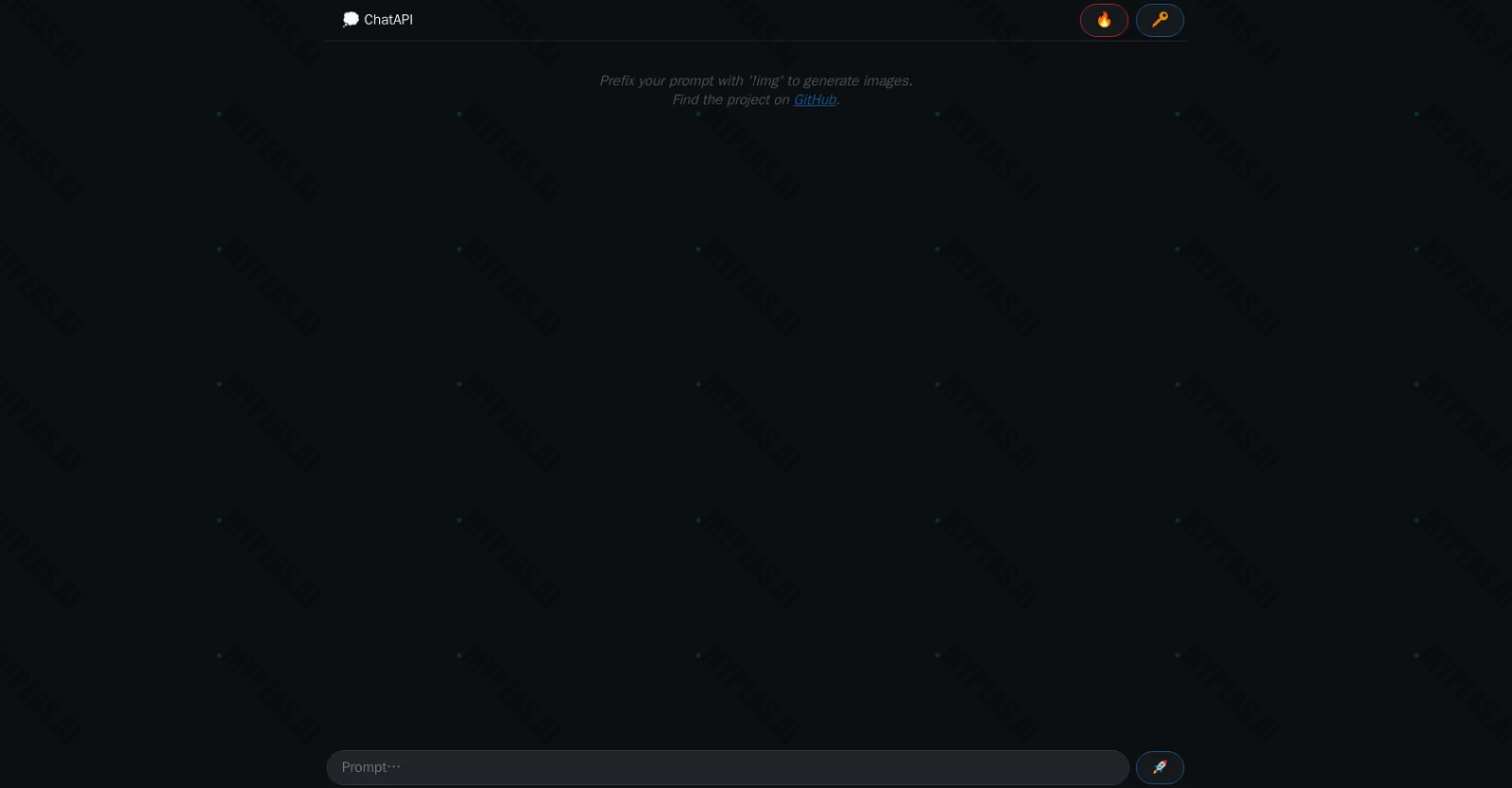 ChatAPI screenshot