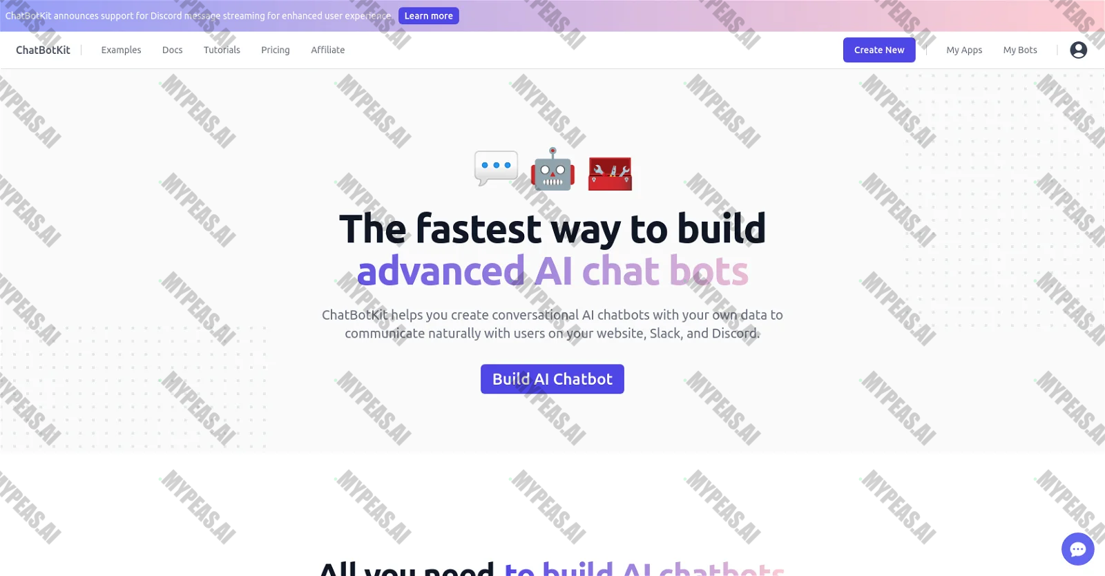 ChatBotKit screenshot