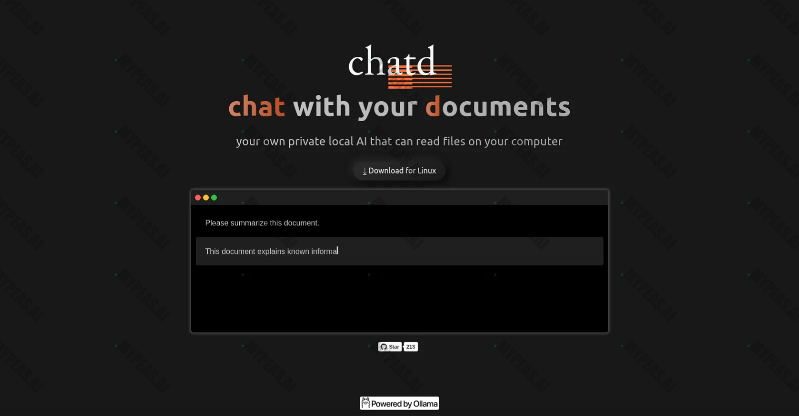 Chatd.ai screenshot