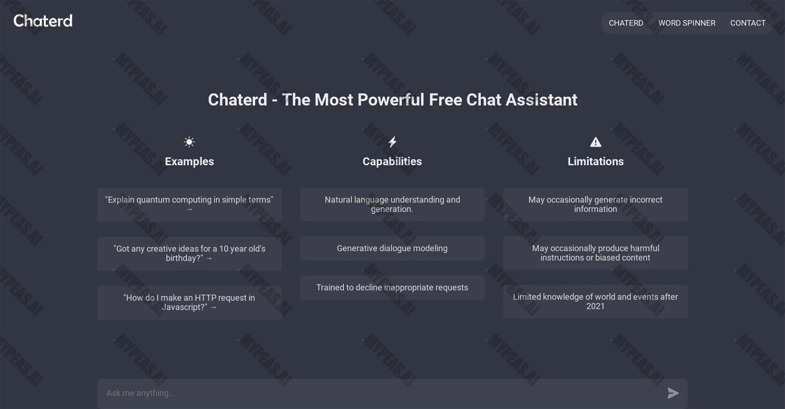 Chaterd screenshot