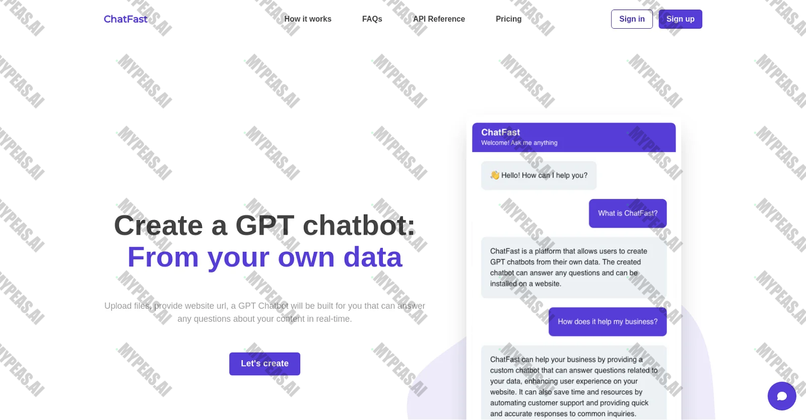 ChatFast screenshot