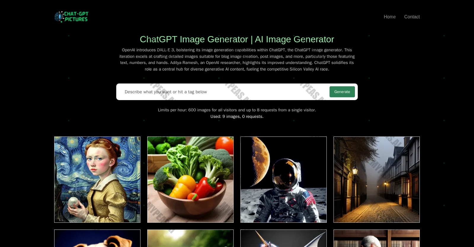 ChatGPT Pictures screenshot