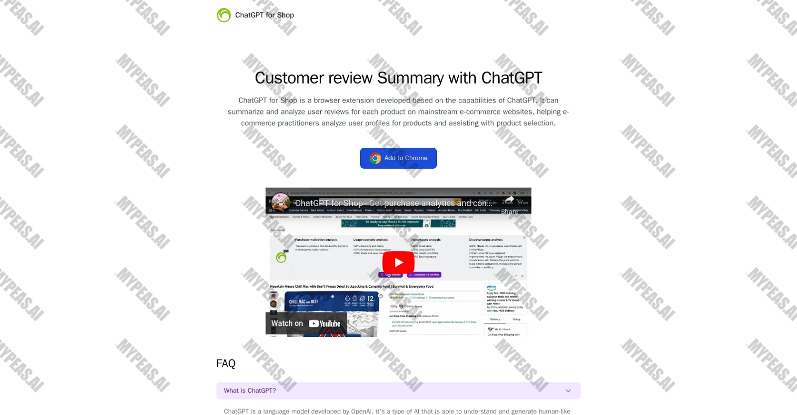 Chatgpt4shop screenshot