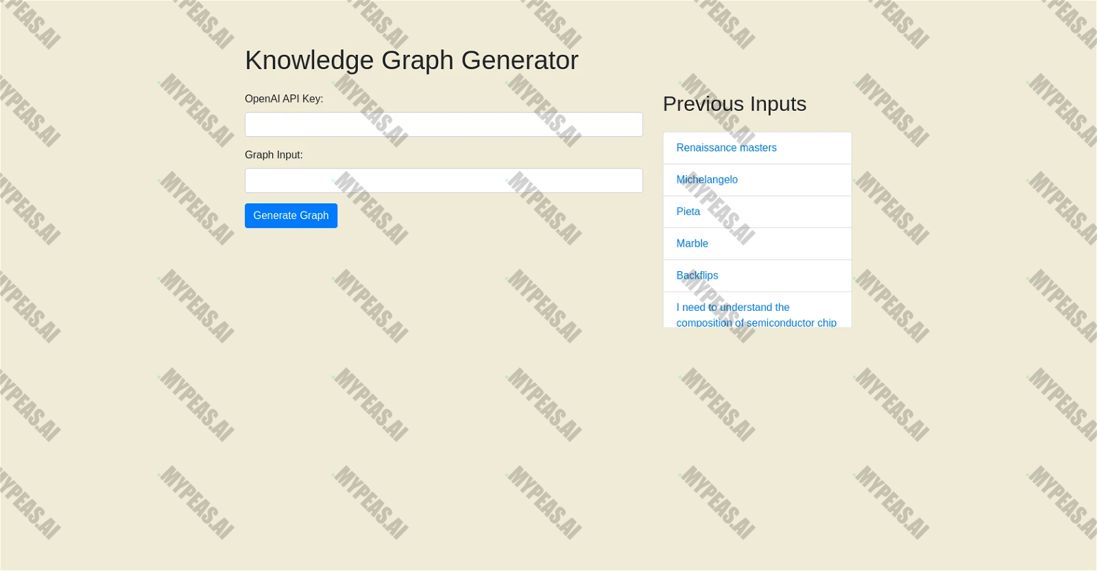 ChatKG screenshot