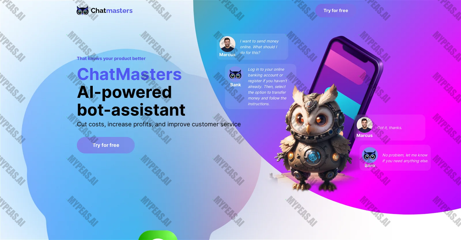 Chatmasters screenshot