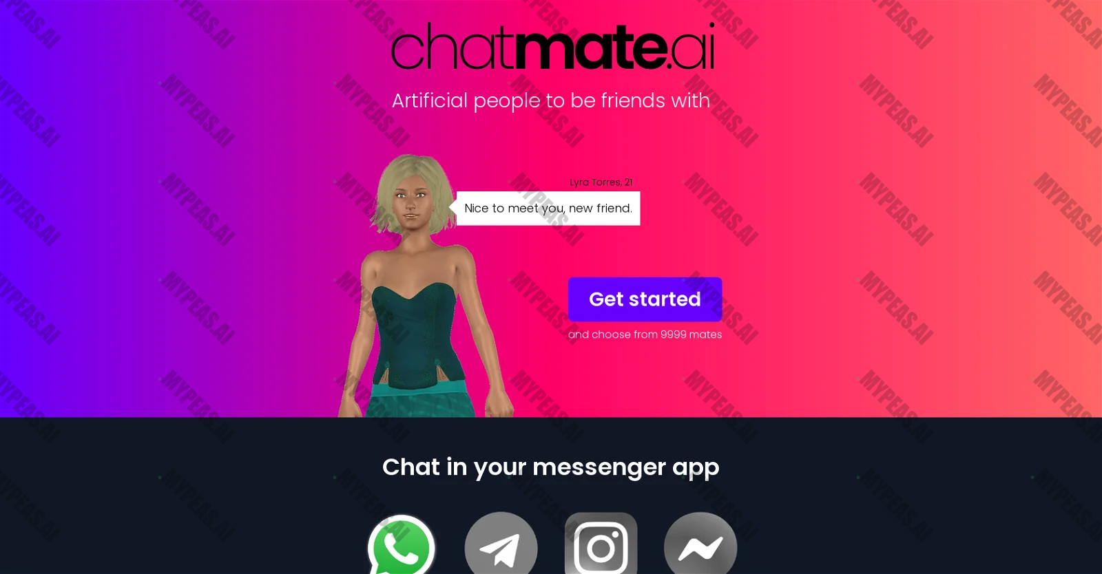 Chatmate AI screenshot