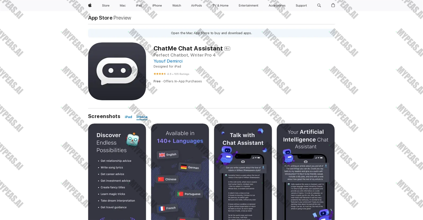 ChatMe screenshot