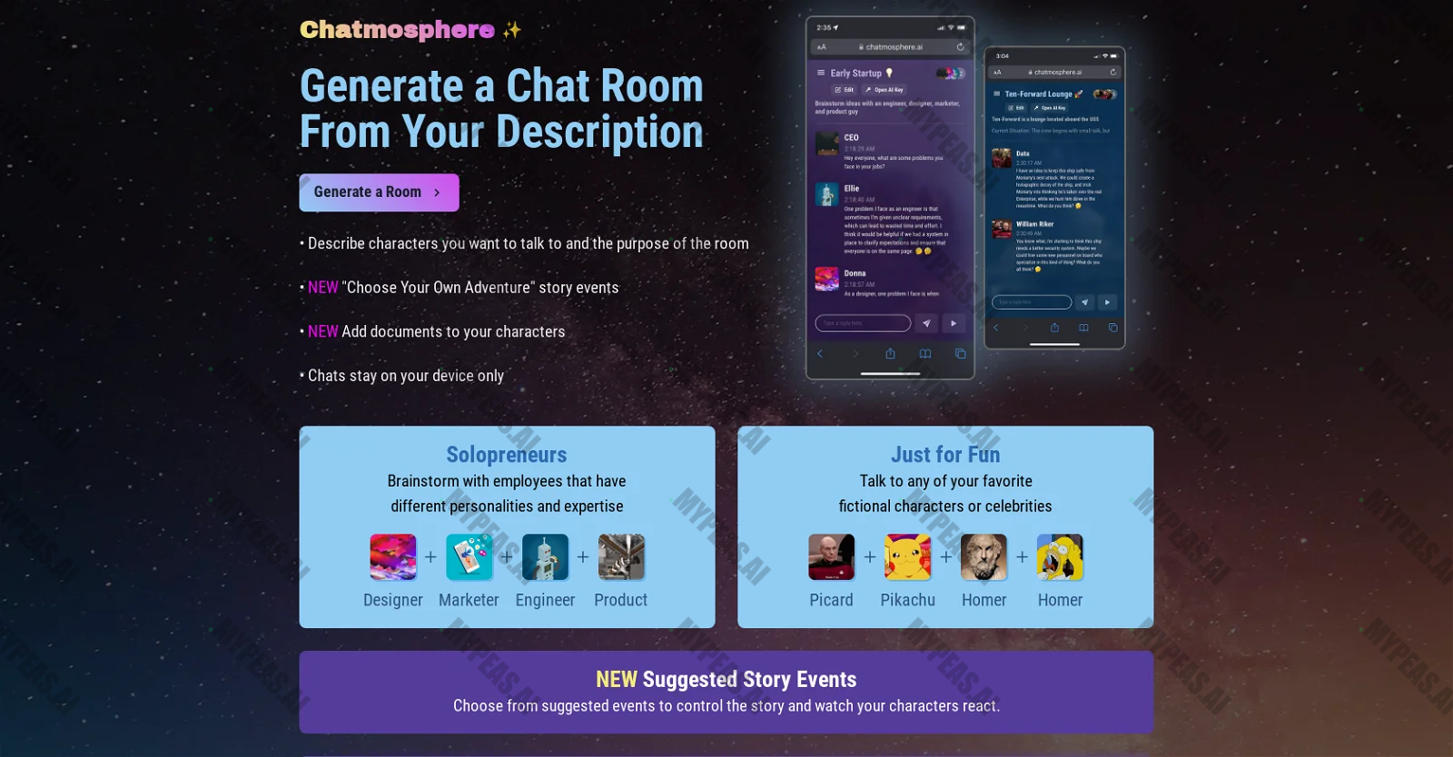 Chatmosphere screenshot