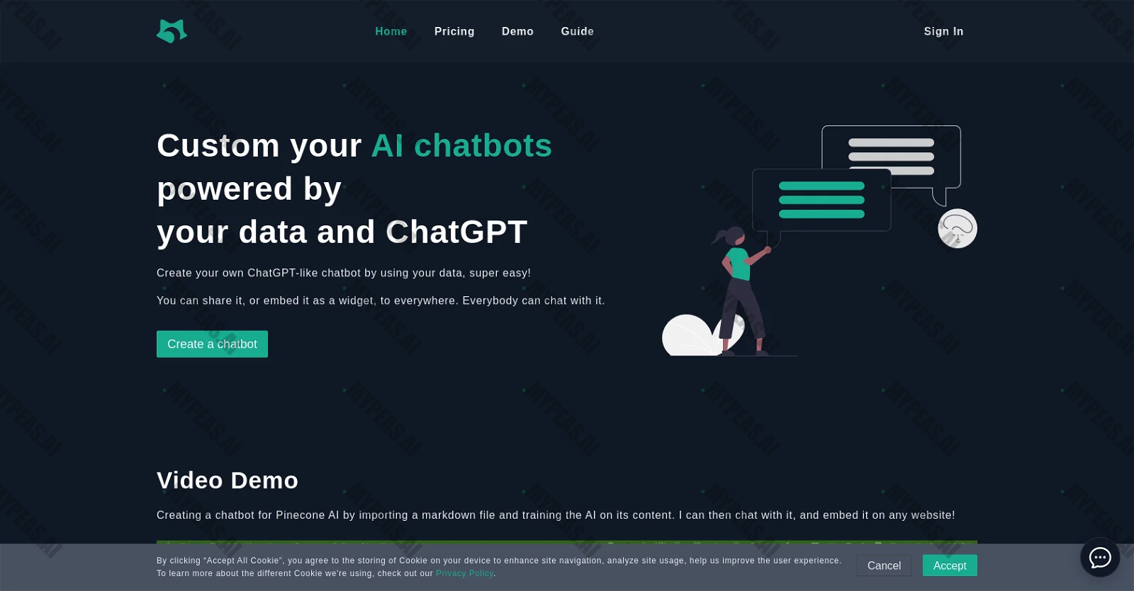 ChatofAI screenshot