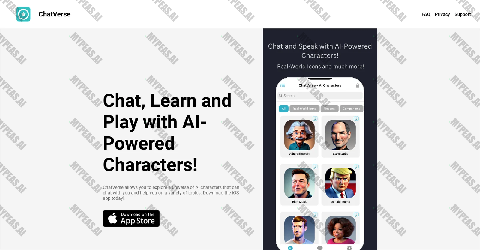 ChatVerse screenshot