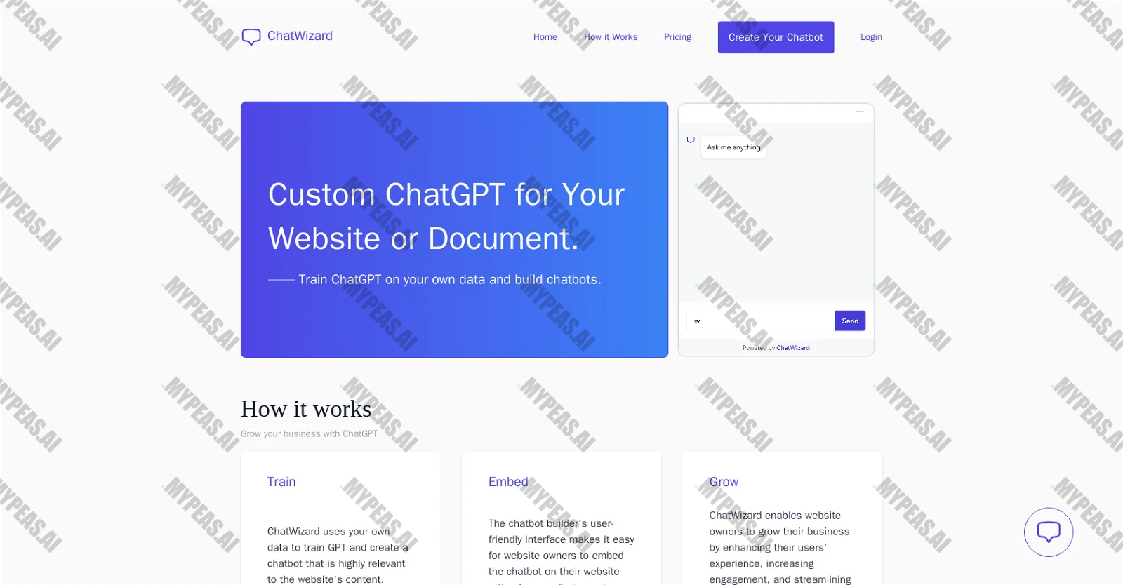ChatWizard screenshot