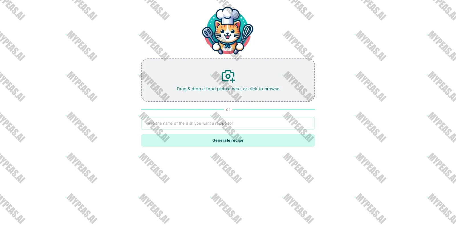 Chef Kitty AI screenshot