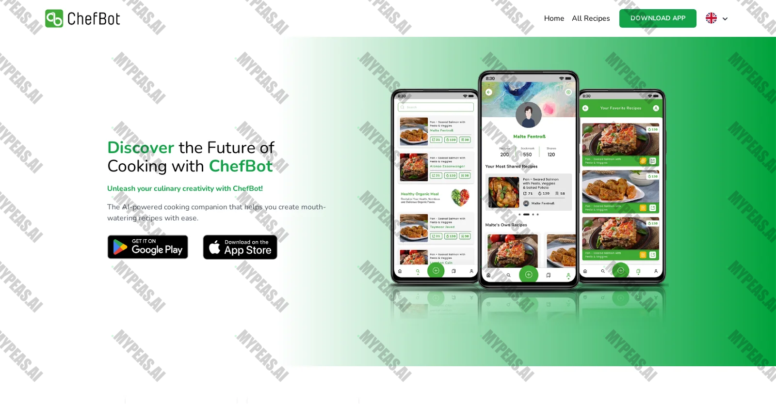 ChefBot screenshot