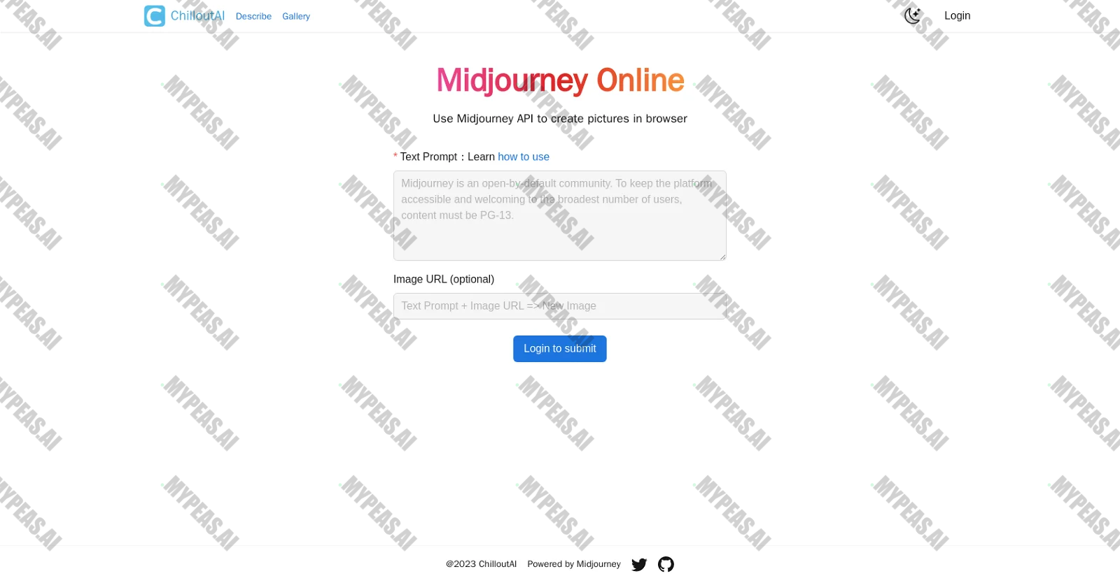 ChilloutAI screenshot