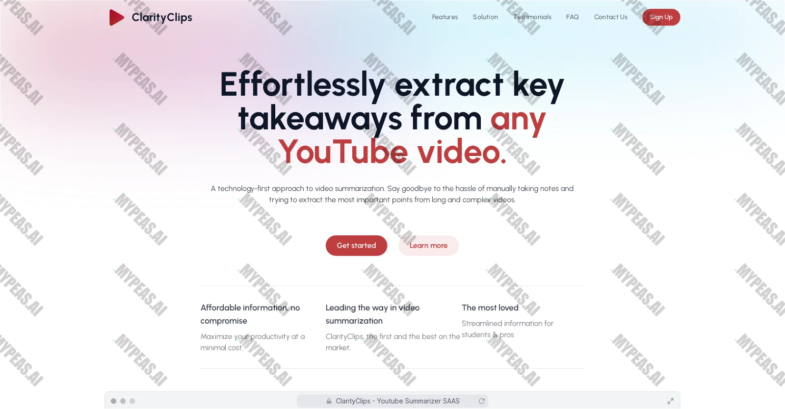 ClarityClips screenshot