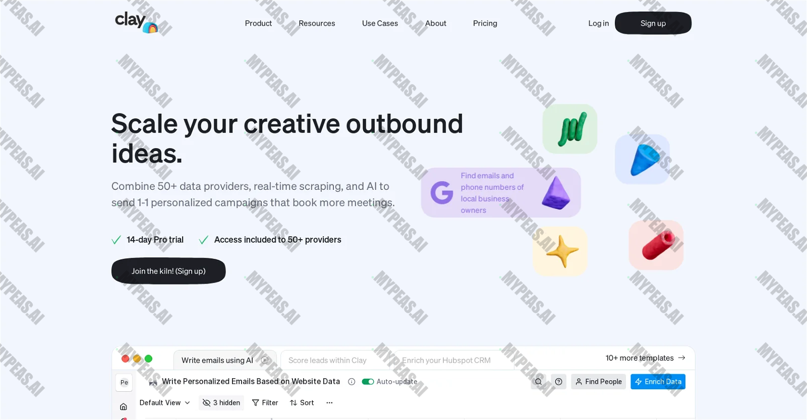 Clay screenshot