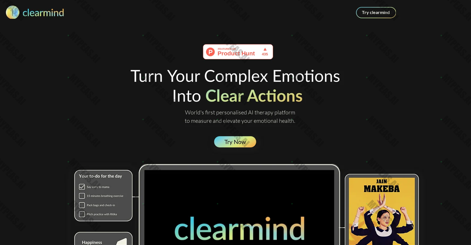 Clearmind screenshot