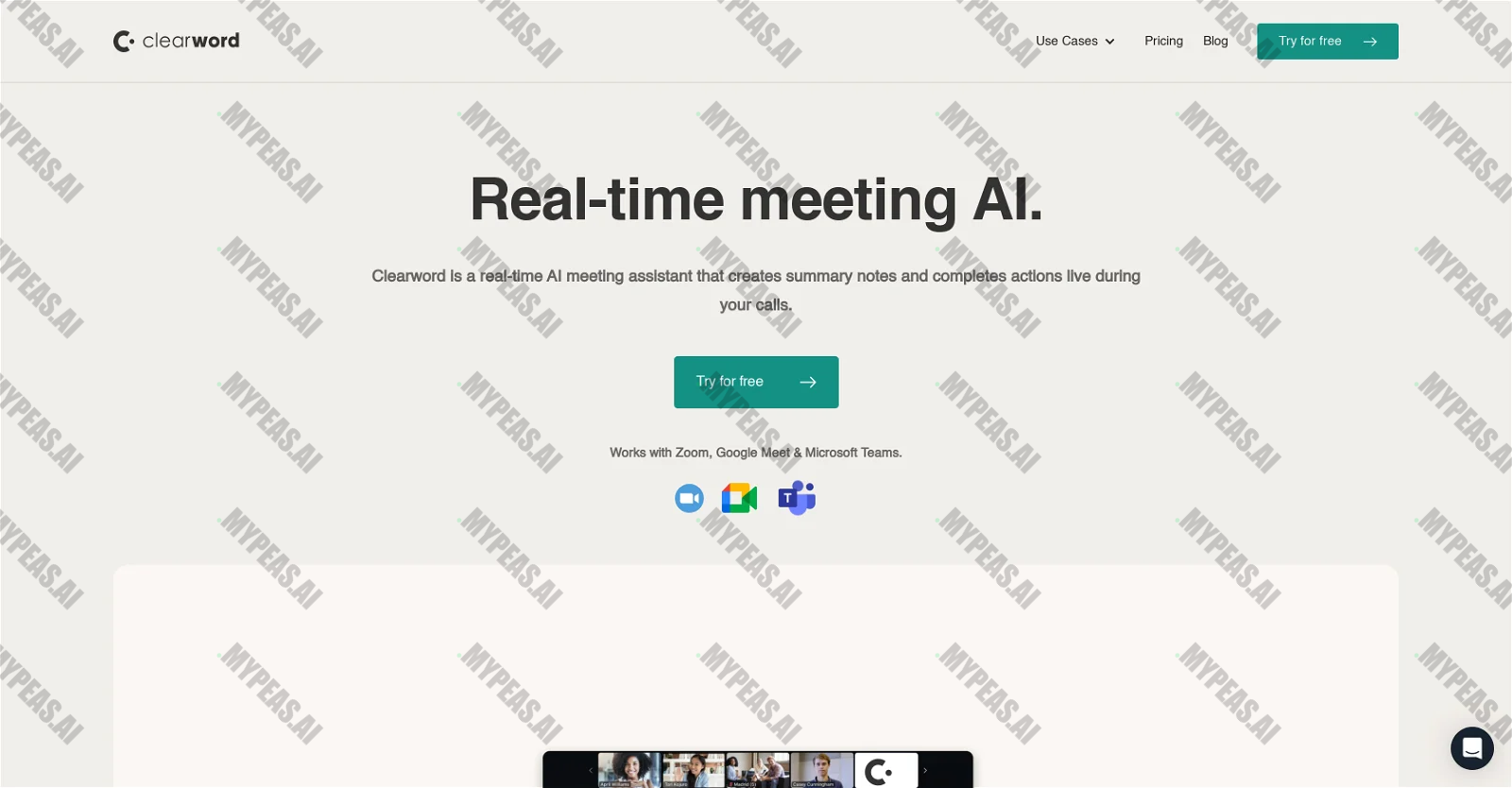 Clearword screenshot