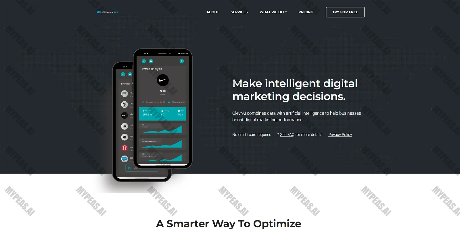 CLEVR AI screenshot