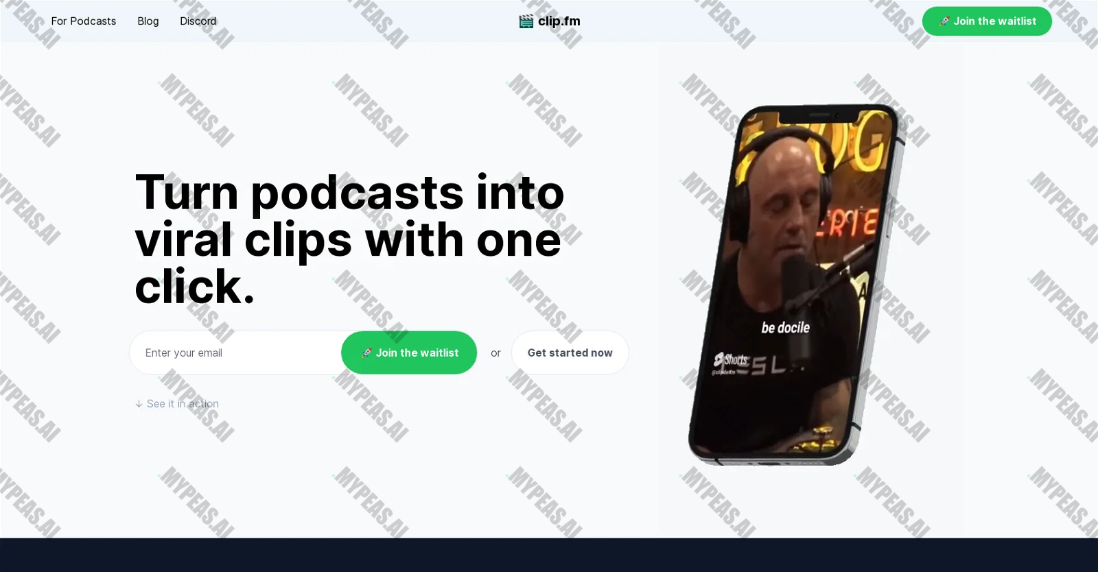 Clip FM screenshot