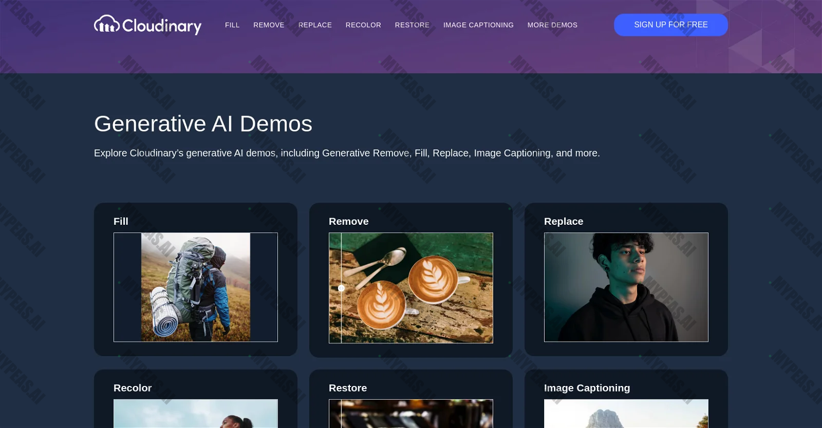 Cloudinary screenshot