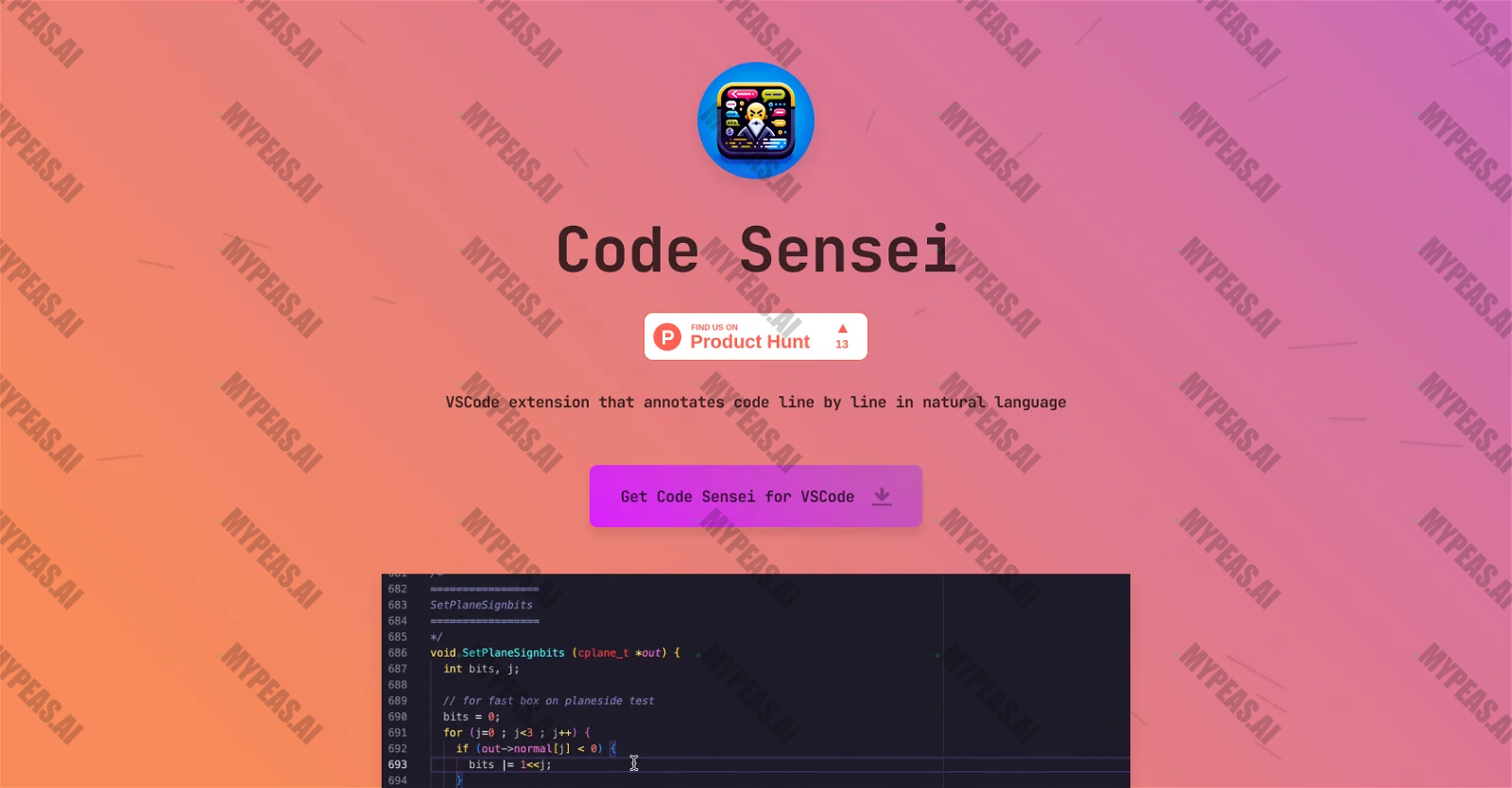 Code Sensei screenshot