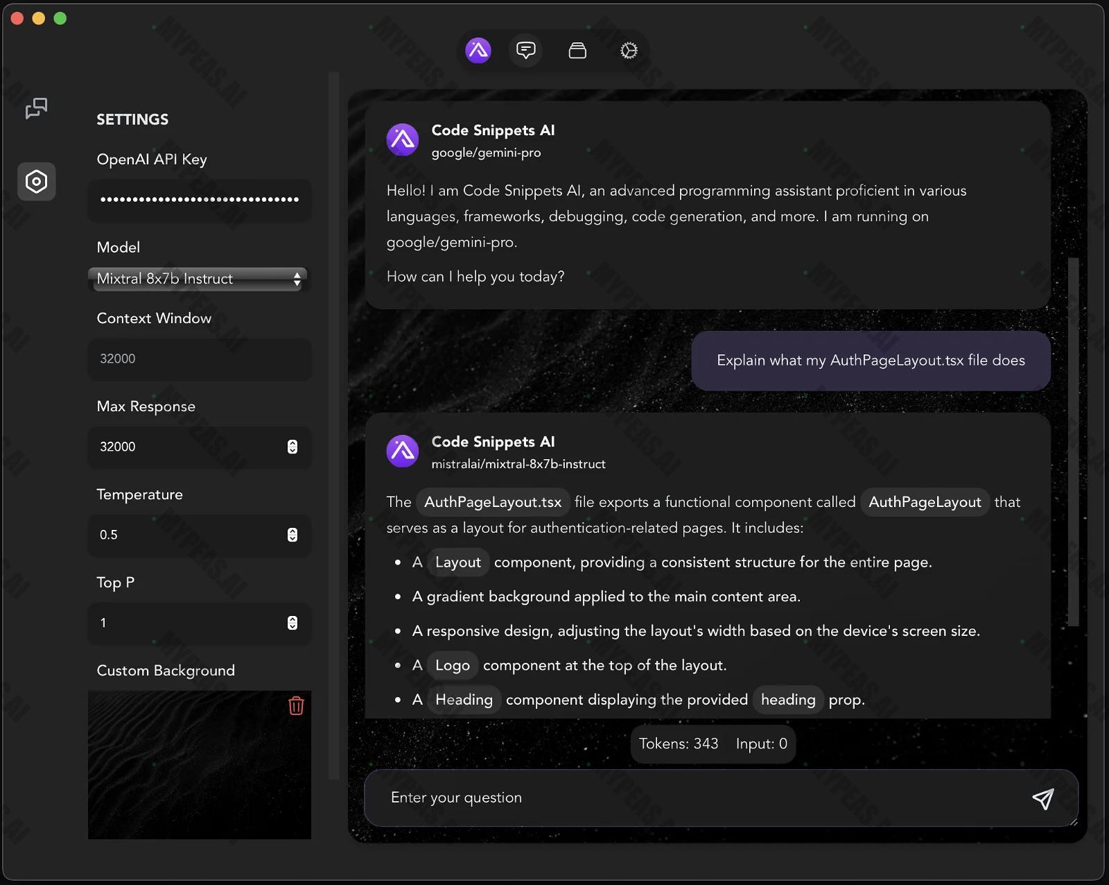 Code Snippets AI screenshot