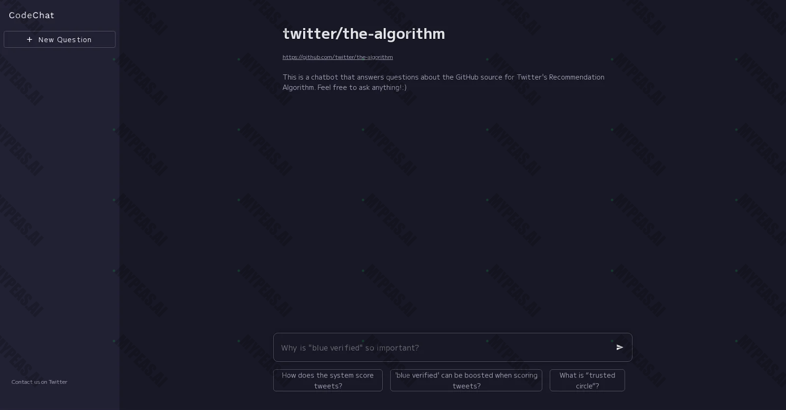 CodeChat screenshot