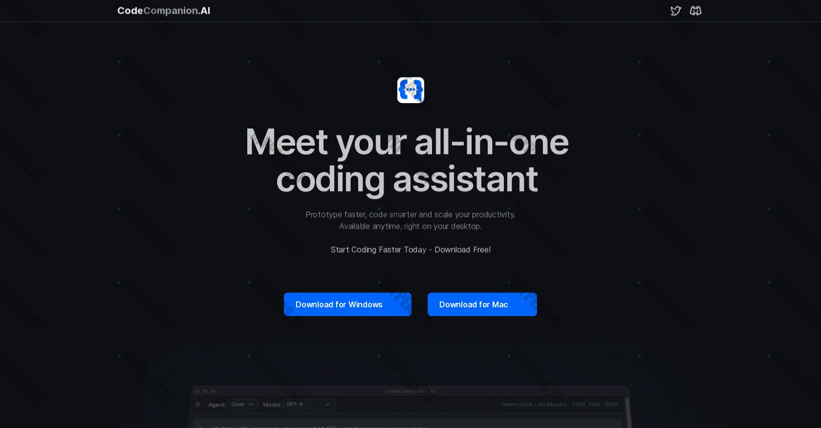 CodeCompanion screenshot