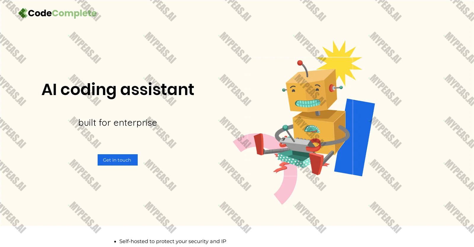 CodeComplete screenshot